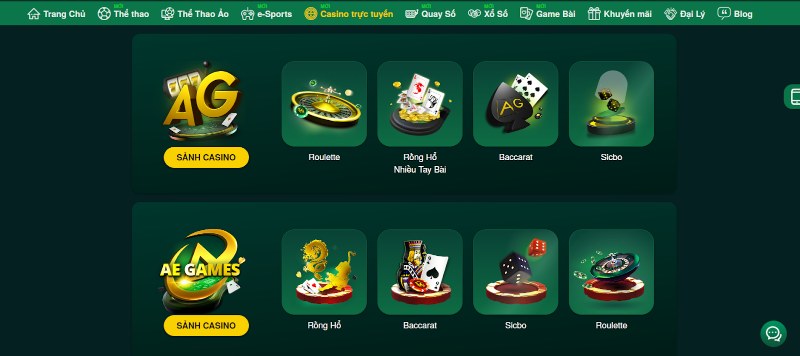 Live casino trò chuyện cùng dealer xinh đẹp là sảnh chơi hấp dẫn